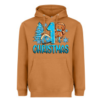 Meerkat 1st christmas gingerbread boy Heavyweight Hoodie - Zillion Design Studio