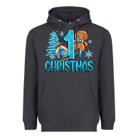 Smoke 1st christmas gingerbread boy Heavyweight Hoodie - Zillion Design Studio
