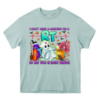 Arona respiratory therapist halloween humor Heavy Core Tee - CowhideDigitalArt