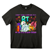 Asphalt respiratory therapist halloween humor Heavy Core Tee - CowhideDigitalArt