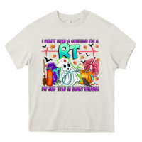 Cream respiratory therapist halloween humor Heavy Core Tee - CowhideDigitalArt