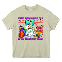 Mossy respiratory therapist halloween humor Heavy Core Tee - CowhideDigitalArt