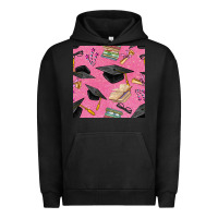 Pigment Black pink glitter graduation seamless pattern Urban Hoodie - BundleAndBundleShop