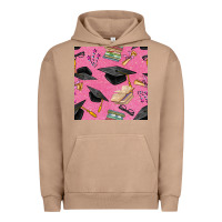 Pigment Burro pink glitter graduation seamless pattern Urban Hoodie - BundleAndBundleShop