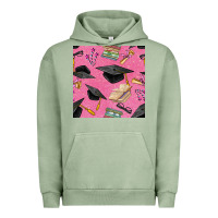 Pigment Oil Green pink glitter graduation seamless pattern Urban Hoodie - BundleAndBundleShop