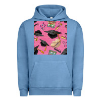 Pigment Pebble Blue pink glitter graduation seamless pattern Urban Hoodie - BundleAndBundleShop