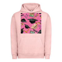 Pigment Salmon pink glitter graduation seamless pattern Urban Hoodie - BundleAndBundleShop