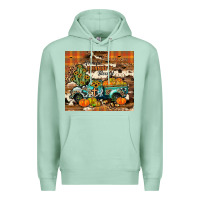 Seafoam grateful thankful blessed Premium Hoodie - JahusDesignShop