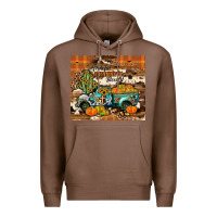 Chestnut grateful thankful blessed Premium Hoodie - JahusDesignShop