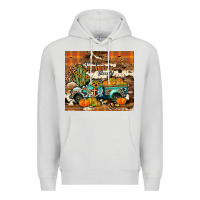 Dove Grey grateful thankful blessed Premium Hoodie - JahusDesignShop