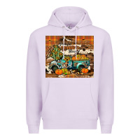 Lilac grateful thankful blessed Premium Hoodie - JahusDesignShop
