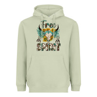 Matcha western boho free spirit Heavyweight Hoodie - texasbilliewilder
