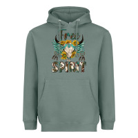 Sage western boho free spirit Heavyweight Hoodie - texasbilliewilder