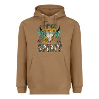 Toasted Coconut western boho free spirit Heavyweight Hoodie - texasbilliewilder