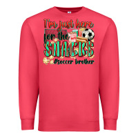 Cardinal i'm just here for the snacks #soccer  brother Premium Sweatshirt - Zillion Design Studio