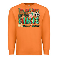 Carrot i'm just here for the snacks #soccer  brother Premium Sweatshirt - Zillion Design Studio