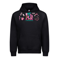 Black medical assistant elements Urban Hoodie - AdoDesignShop