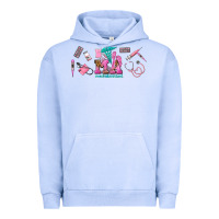 Pigment Grape Ice medical assistant elements Urban Hoodie - AdoDesignShop