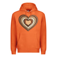 Carrot melanin heart Premium Hoodie - AdoDesignShop