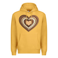 Mustard melanin heart Premium Hoodie - AdoDesignShop