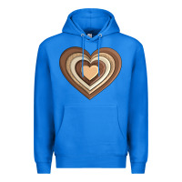 True Royal melanin heart Premium Hoodie - AdoDesignShop