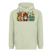 Matcha western gnomies Heavyweight Hoodie - texasbilliewilder