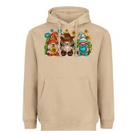 Mushroom western gnomies Heavyweight Hoodie - texasbilliewilder