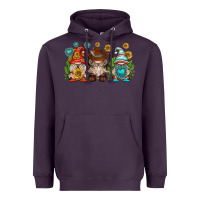 Plum western gnomies Heavyweight Hoodie - texasbilliewilder