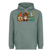 Sage western gnomies Heavyweight Hoodie - texasbilliewilder