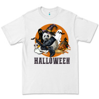 White hallowen panda Premium Tee - LillyAllenDesigns