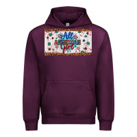 Mauve Wine all american girl Urban Hoodie - Artiststas