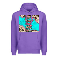 Purple faith Premium Hoodie - JahusDesignShop