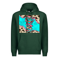 Sports Green faith Premium Hoodie - JahusDesignShop