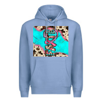 Colony Blue faith Premium Hoodie - JahusDesignShop