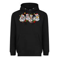 Black pantasmas ghost christmas Heavyweight Hoodie - Zillion Design Studio