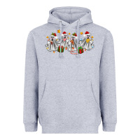 Heather Grey pantasmas ghost christmas Heavyweight Hoodie - Zillion Design Studio