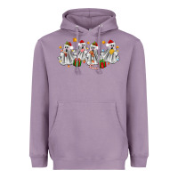 Lavender pantasmas ghost christmas Heavyweight Hoodie - Zillion Design Studio