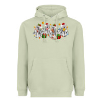 Matcha pantasmas ghost christmas Heavyweight Hoodie - Zillion Design Studio