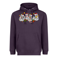 Plum pantasmas ghost christmas Heavyweight Hoodie - Zillion Design Studio