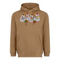 Toasted Coconut pantasmas ghost christmas Heavyweight Hoodie - Zillion Design Studio