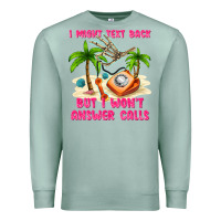 Seafoam i might text back Premium Sweatshirt - texasbilliewilder