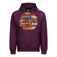 Mauve Wine all american girl Urban Hoodie - Artiststas