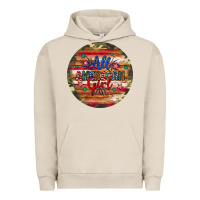 Pigment French Oak all american girl Urban Hoodie - Artiststas