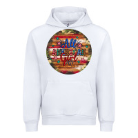 White all american girl Urban Hoodie - Artiststas