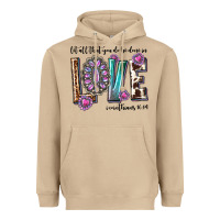 Mushroom western let all that you do be done in love with g Heavyweight Hoodie - texasbilliewilder