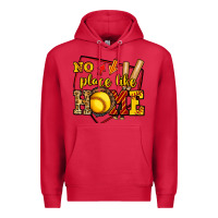 Cardinal no place like home softball Premium Hoodie - Jasminsmagicworld