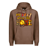 Chestnut no place like home softball Premium Hoodie - Jasminsmagicworld