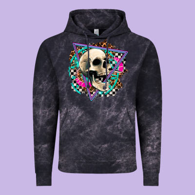 Race Skull Vintage Hoodie Designed By Adodesignshop