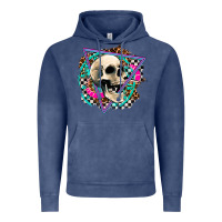 Vintage Denim race skull Vintage Hoodie - AdoDesignShop