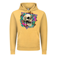 Vintage Mustard race skull Vintage Hoodie - AdoDesignShop
